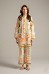 UnStitch 2pc-Printed Lawn Suit D335