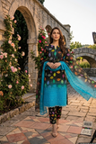 3PC-Unstitch Embroidered Lawn Suit EBS01