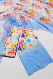 3PC-Unstitch Embroidered Lawn Suit EBS03