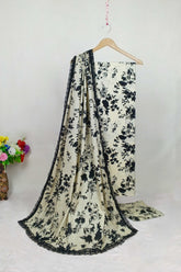 3pc-UnStitch Luxury Lawn Suit EL14