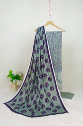 3pc-UnStitch Luxury Lawn Suit EL01