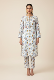 UnStitch 2pc-Printed Lawn Suit 2PLI17