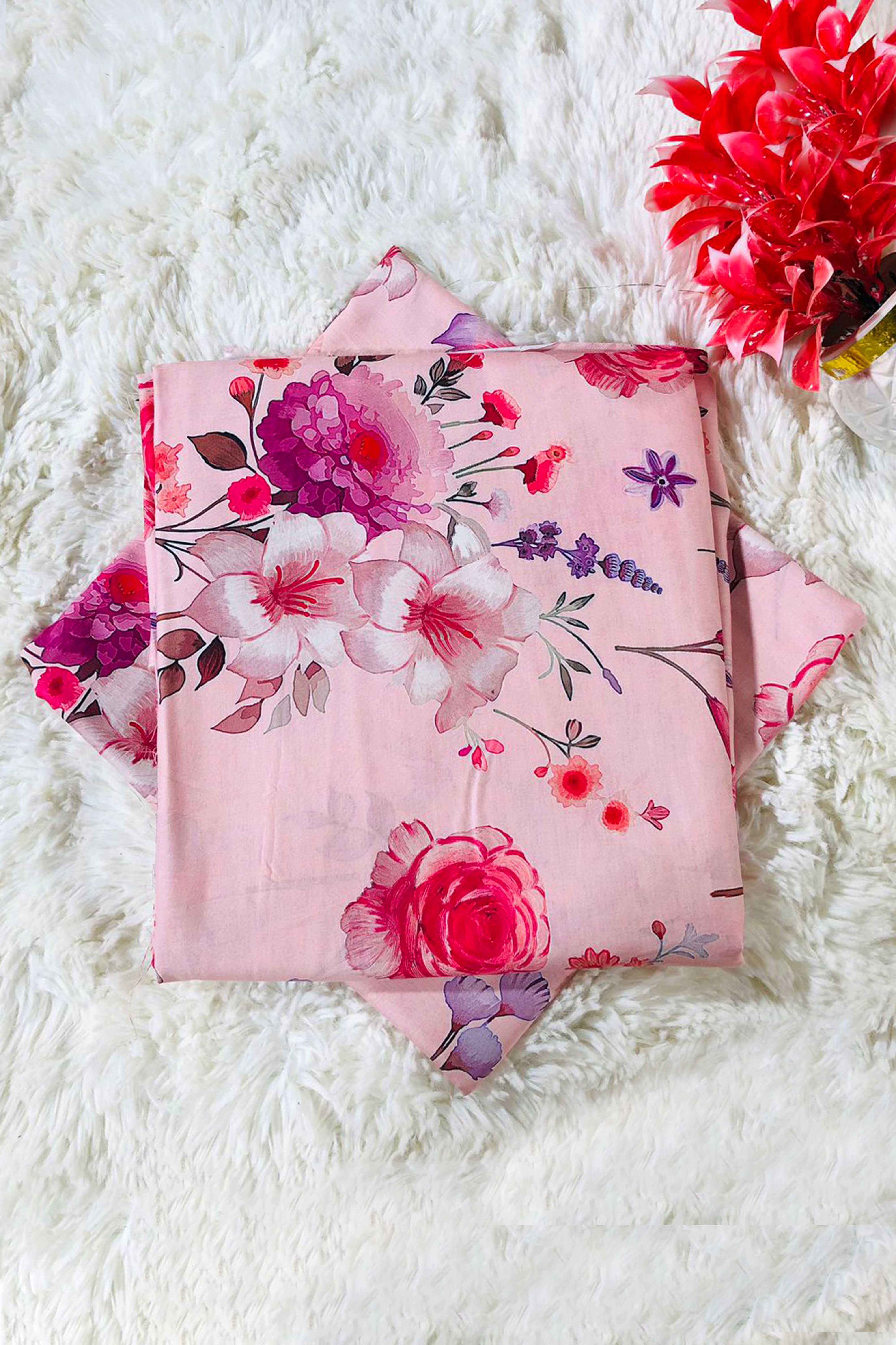 UnStitch 2pc-Printed Lawn Suit 2PLI10