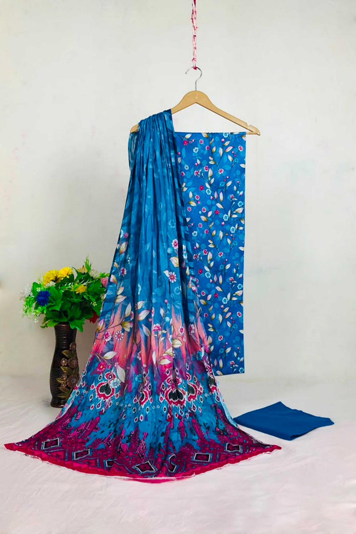 3PC- Printed Lawn Suit  3PL07