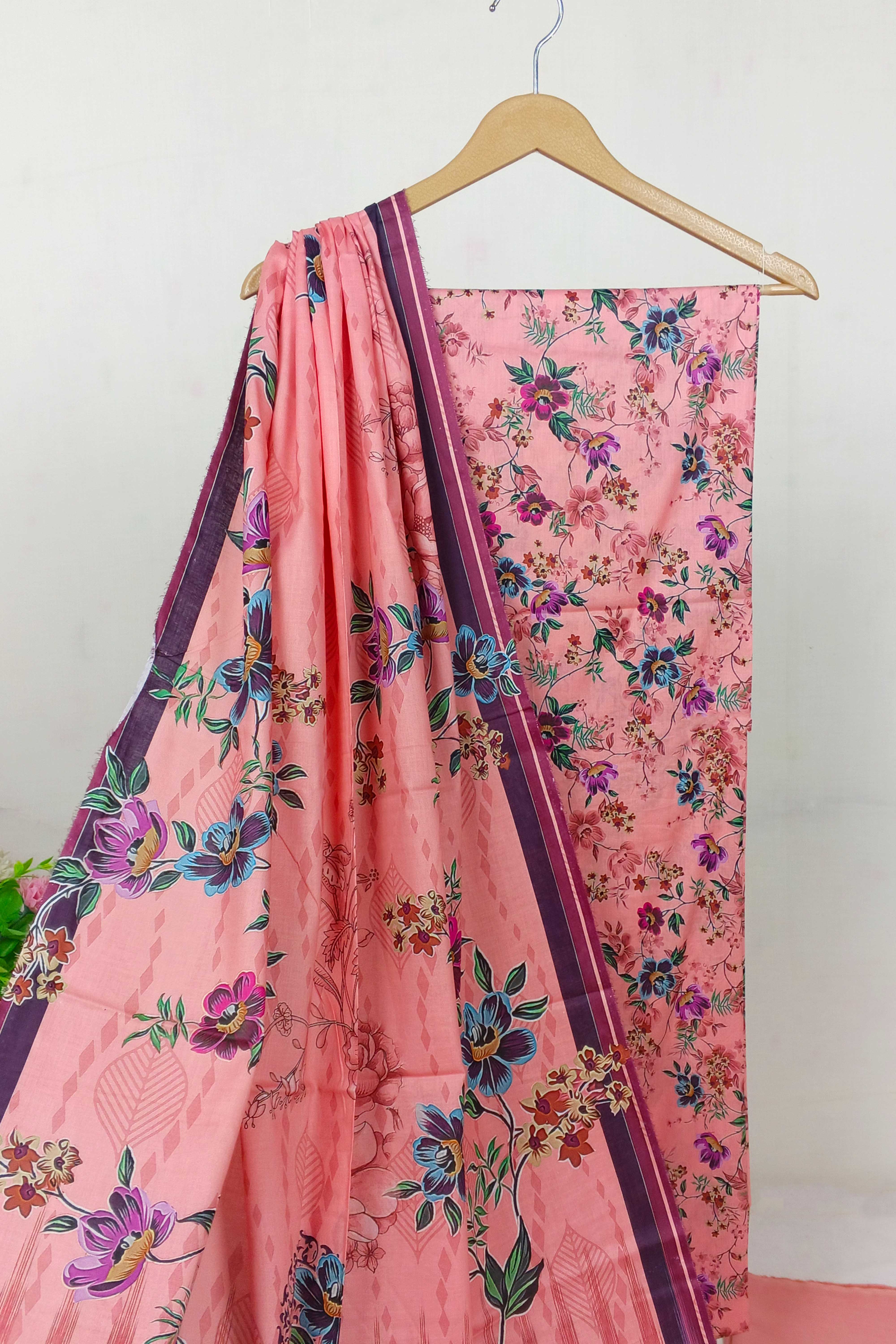 3PC- Printed Lawn Suit  3PL11