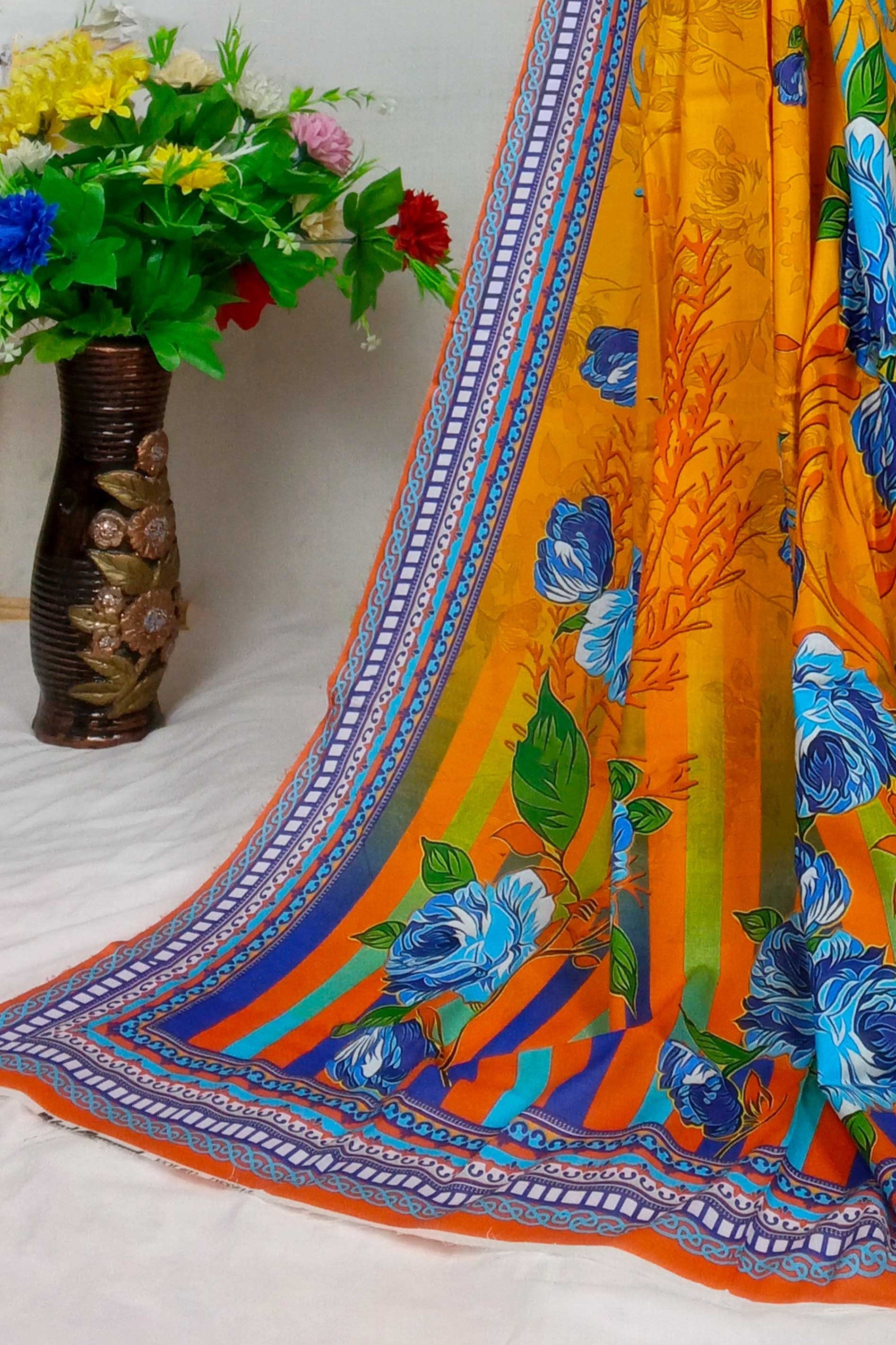 3PC- Printed Lawn Suit  3PL06