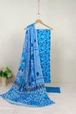 3PC- Printed Lawn Suit  3PL08