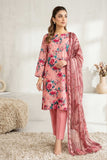 3PC- Printed Lawn Suit  3PL01