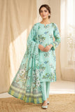 3PC- Printed Lawn Suit  3PL04