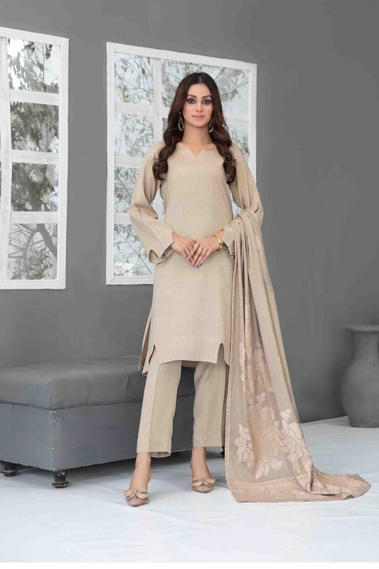3pc Marina Peach Leather Suit D3858