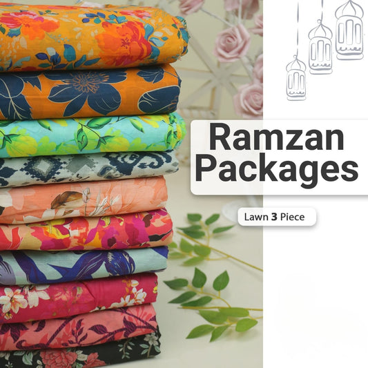 Ladies 5 Lawn Suit Bundle LPKG26New