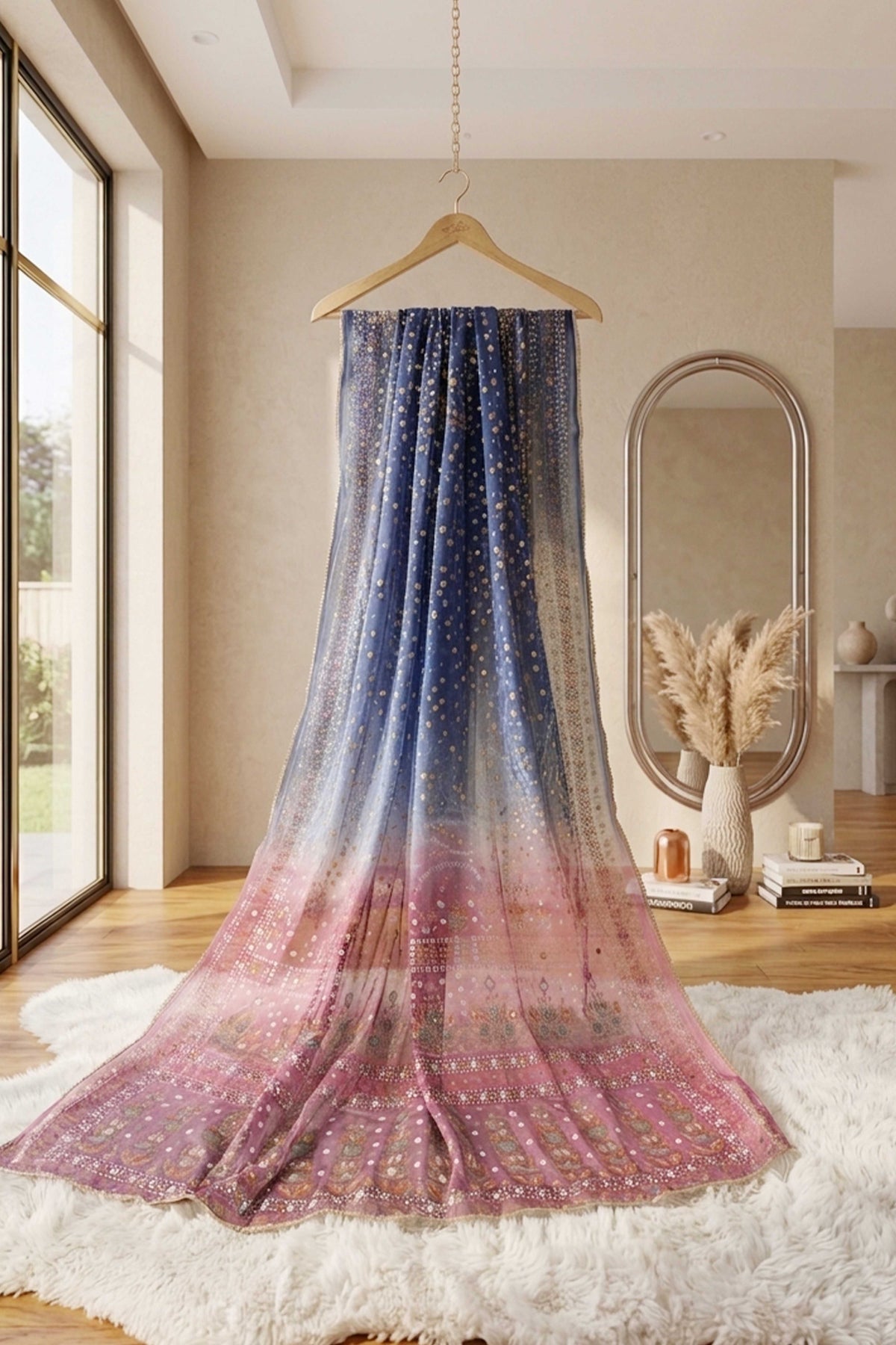 Indian Chunri Print Dupatta CPD05