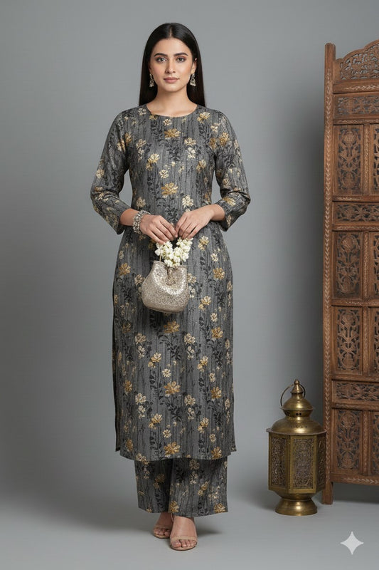 UnStitch 2pc-Printed Dhanak Marina Suit DH2P03