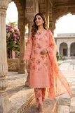 3PC-Unstitch Embroidered Lawn Suit EBS10