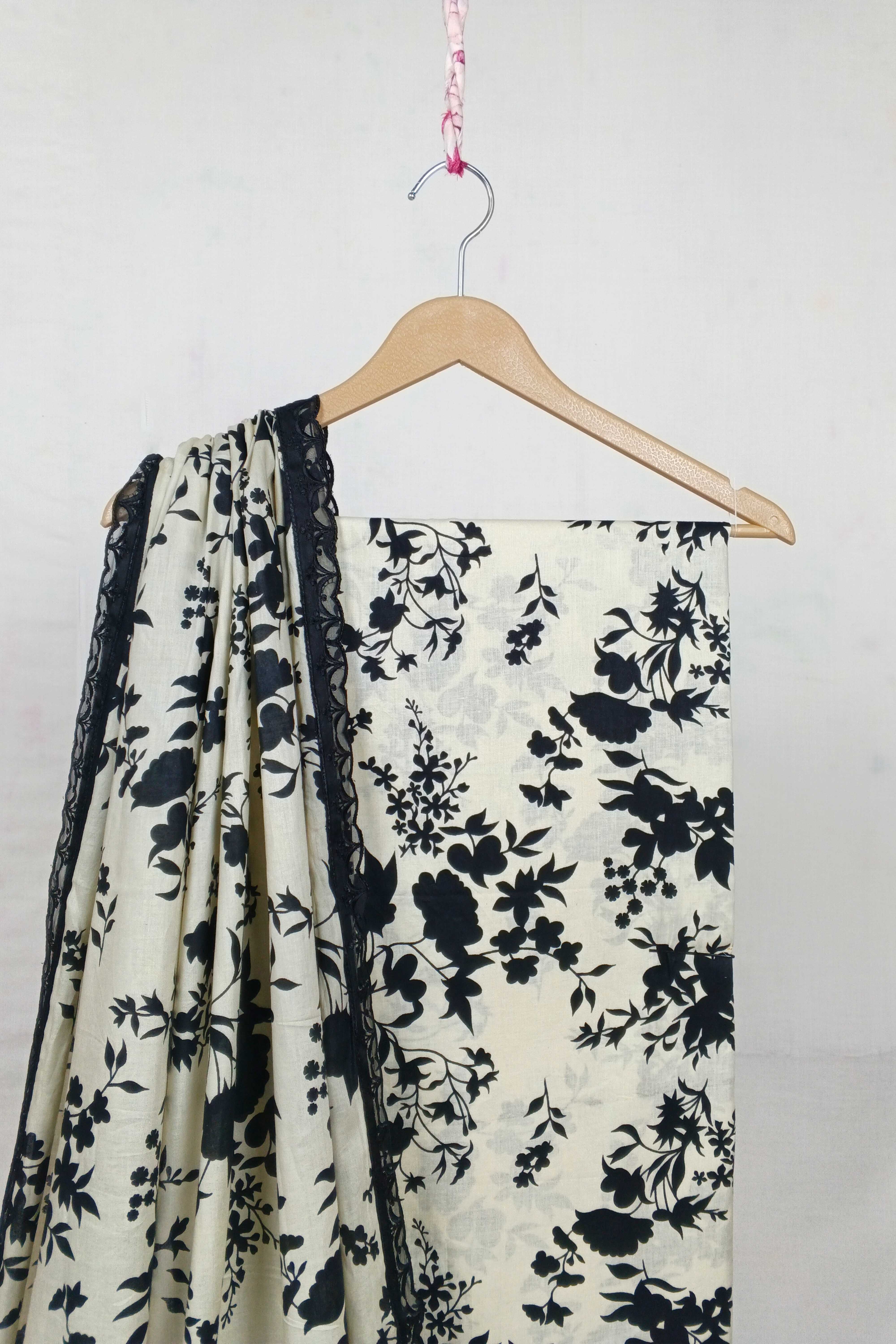 3pc-UnStitch Luxury Lawn Suit EL14