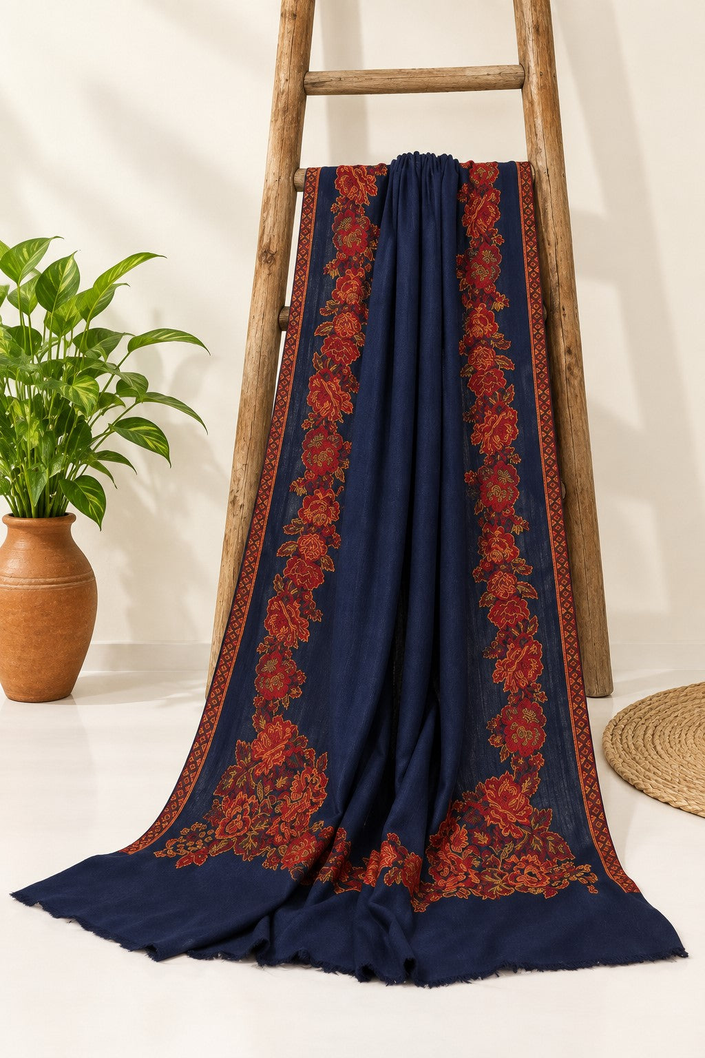 Kani Border Pashmina Shawl KPS03