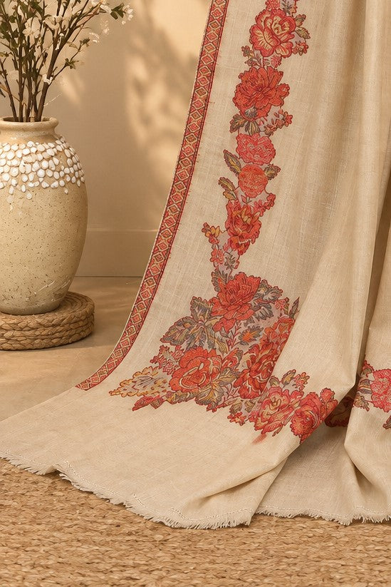 Kani Border Pashmina Shawl KPS01