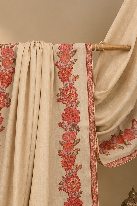 Kani Border Pashmina Shawl KPS01