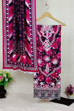 3PC-Embroidered Linen Suit WR18