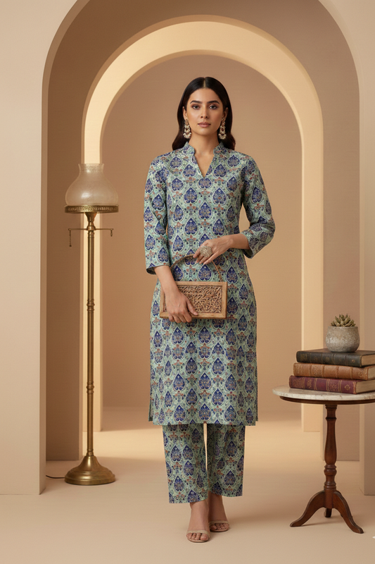 UnStitch 2pc-Printed Lawn Suit 2PLI15
